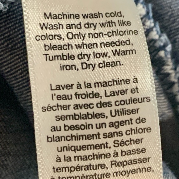 GAP Factory Blue Denim Button Down Shirt - Picture 7 of 10